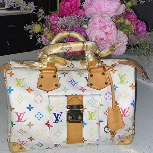 COPY - Louis Vuitton multicolor white speedy